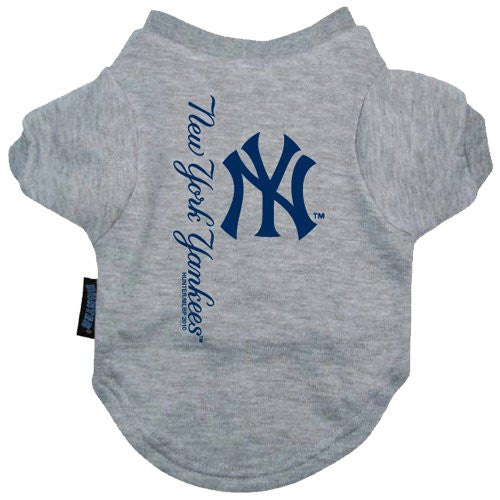 NY Yankees Pet Tee Shirt, S