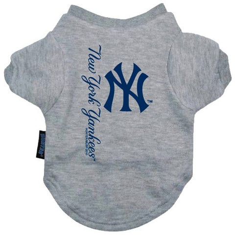 NY Yankees Pet Tee Shirt, S