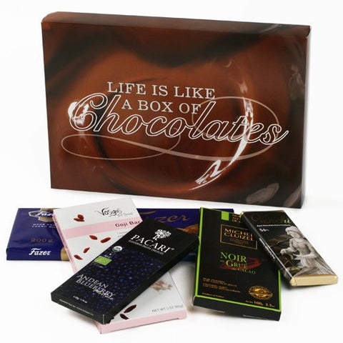 Chocolate Bars of the World Gift Box