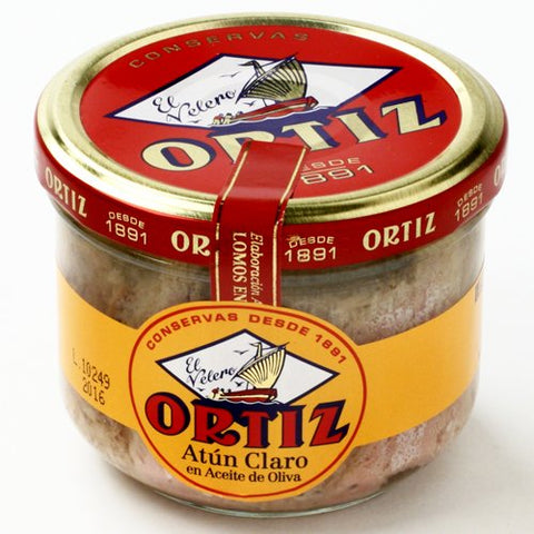 Conservas Ortiz Kosher Yellowfin Tuna In Olive Oil 220 grams