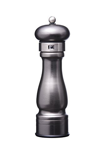 HM" Georgian Pepper Mill - Pewter (High Output)