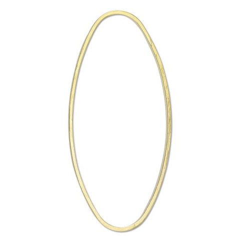 Quick Links, Oval, 18 x 25 mm (.709 x .984 in), Gold Color, 22 pc