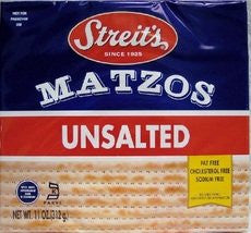 Unsalted Matzo 11.0 OZ (Pack of 8)