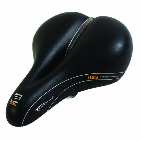 SERFAS E-GEL CRUISER SADDLE W/ELASTOMERS - VINYL