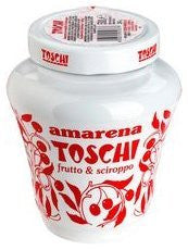 Toschi Amarena Cherries In Syrup 'Anforetta' Jar 18 oz