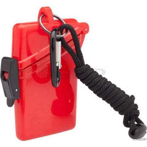 SURF SAFE SPORT CASE, RED (2.5"W x 3.7"H x .75"D)