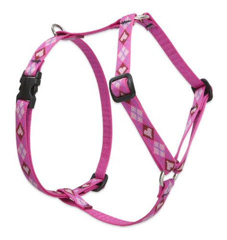 Lupine 1/2" Originals Collection - Puppy Love, 12"-20" Roman Harness
