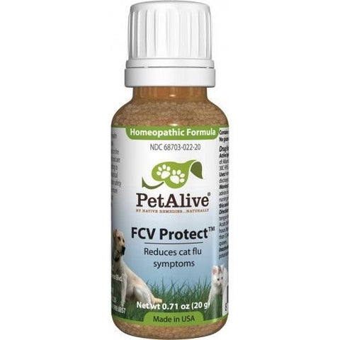 Homeopathic FCV Protect - Homeopathic product to temporarily relieve sneezing, nasal congestion and watery eyes in your cat