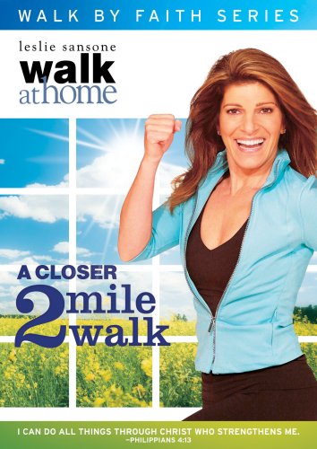 Leslie Sansone A Closer 2 Mile Walk Christian (DVD)