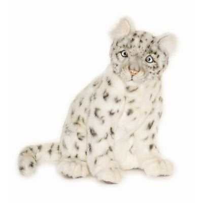 SNOW LEOPARD CUB 17''L