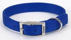 Double Ply Nylon Collar 1"x24" - Blue