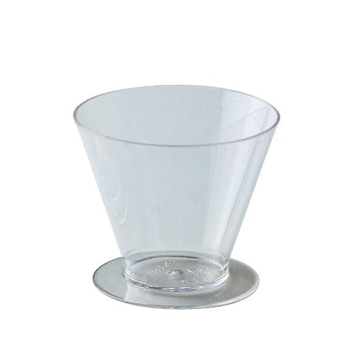 Small Plastic Cone Shape Cup for Catering 100/pk