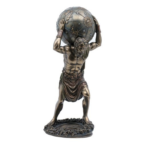 Atlas Bronze H: 11 3/4"