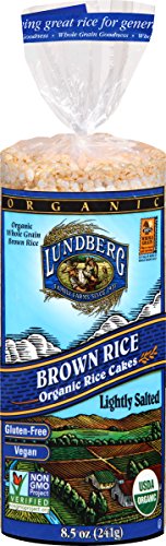 Organic Rice Cake, Brown Rice-Lightly Salted 8.5 oz