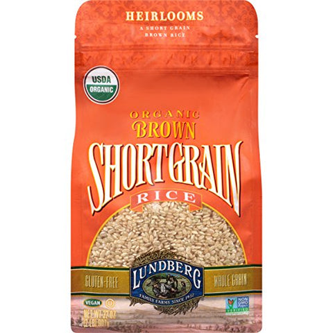 Organic Brown Short Grain Rice 32 oz