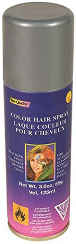 Silver Color Hair Spray Costume Accessory (12.3 ounces)