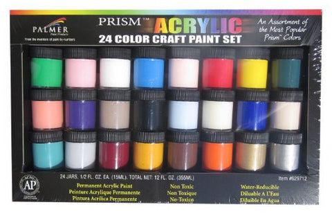 CRAFT PAINT 24-CLR BOXED