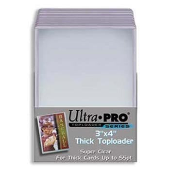 3" X 4" Action Packed 55PT Toploader 25ct