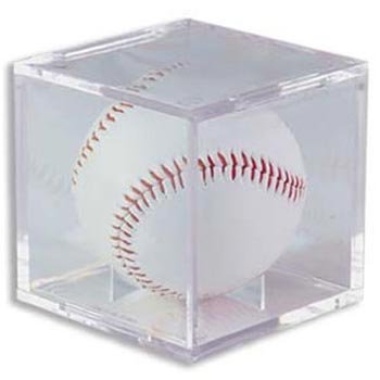 Baseball Clear Square UV Holder