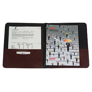 1" RING BINDER, BLACK