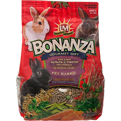 L&M ANIMAL FARMS 4LB BONANZA RABBIT SUPPLEMENT