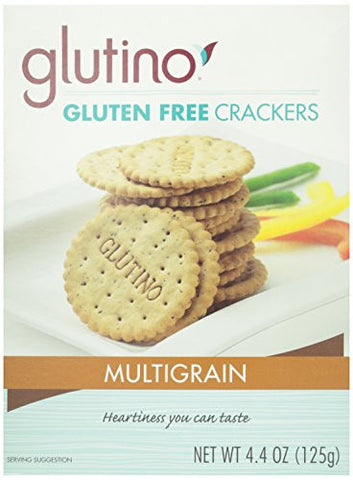 Glutino Crackers, Multigrain, Gluten Free 4.4 OZ