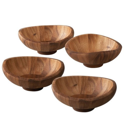 Nambe Butterfly Salad Bowl - Set of 4