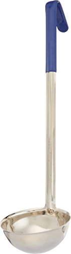8oz, Ladle, One-piece, Blue, S/S