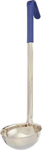 8oz, Ladle, One-piece, Blue, S/S