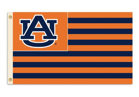 Auburn W/ Stripes 3 X 5 Flag