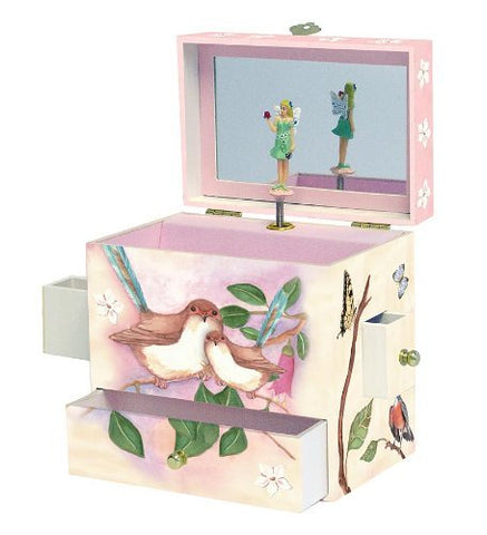 Sweet Fairy Wrens Music Box