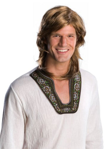 70's Guy Wig - Brown
