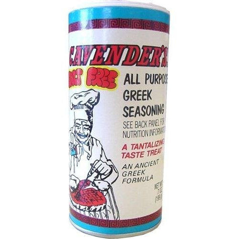 Cavender's Salt Free Greek Seasoning, 7-Ounce Shakers (Pack of 6)