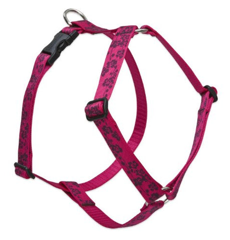 Lupine 1" Originals Collection - Plum Blossom, 20"-32" Roman Harness