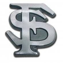 Florida State University Chrome Auto Emblem (“FS”)