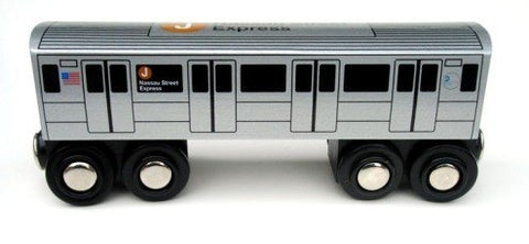 NYC Subway Line J-Train Nassau Street Express, 5" length