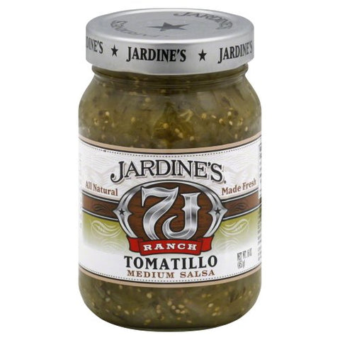 7J Ranch Tomatillo Salsa, Medium 16 oz