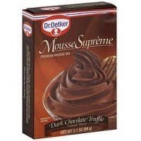 Dark Chocolate Truffle Mousse Box, 3.1 oz