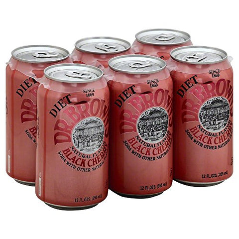 Kosher Beverages Diet Black Cherry - 4-Pack, 12 oz