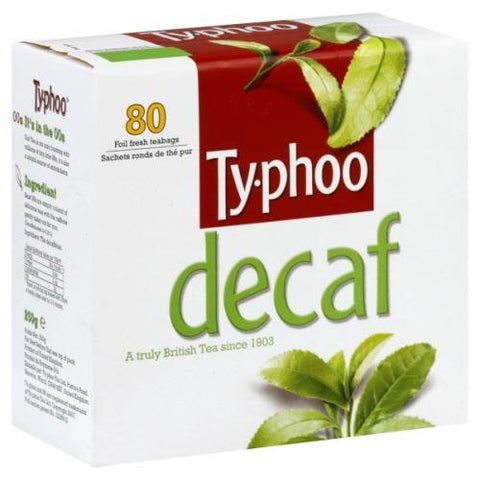 Typhoo Tea Decaf 80's