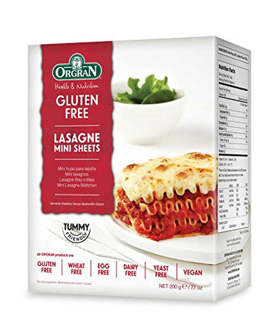 ORGRAN RICE & CORN MINI LASAGNA (7oz)