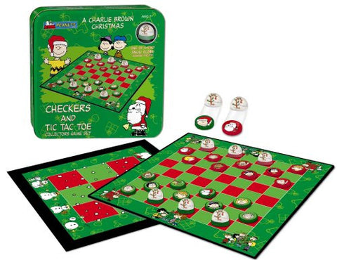 A Charlie Brown Christmas: Checkers + Tic Tac Toe