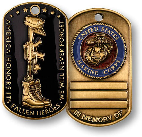 Fallen Heroes Dog Tag - Marines