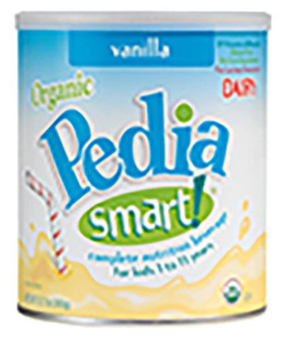 PediaSmart, Nutritional Beverage Vanilla Flavor, Powder at least 95% Organic, 12.7 oz