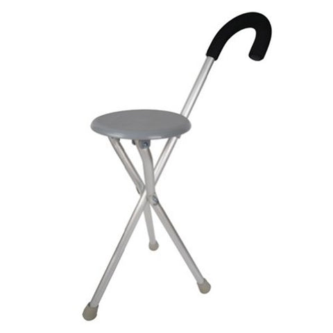 Walking Seat and Cane in One- Gray
