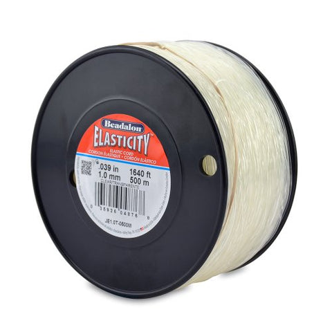 Elasticity, 1.0 mm (.039 in), Clear, 500 m (1640 ft)