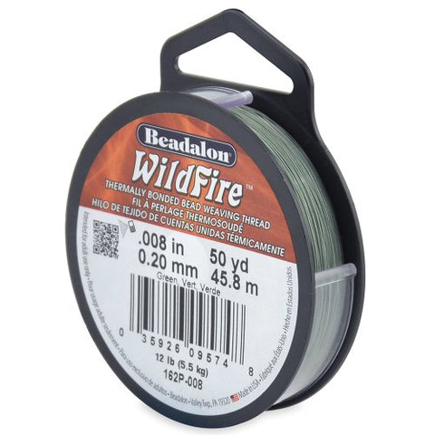 Wildfire, .008 in (.20 mm), Green 50 yd (45 m)