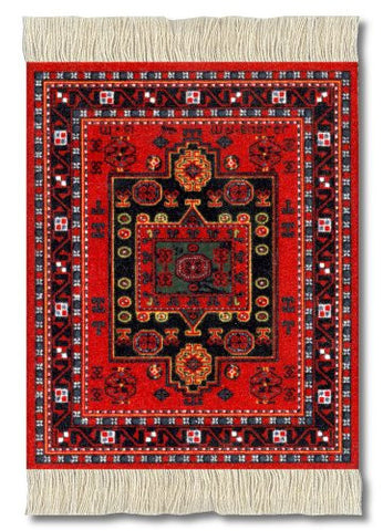 Agra Kazak CoasterRug (4 pcs)