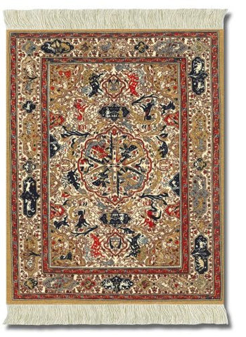 Dusty-Gold Ancient Oriental MouseRug