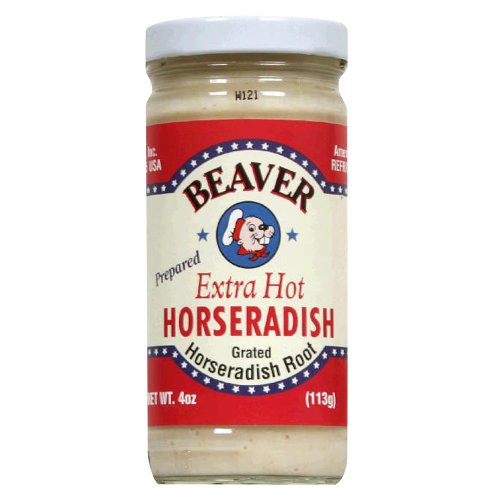 Beaver Extra Hot Horseradish 4 oz